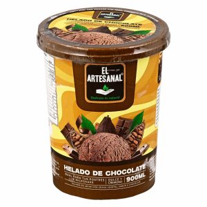 Helado De Chocolate EL ARTESANAL 900 Ml