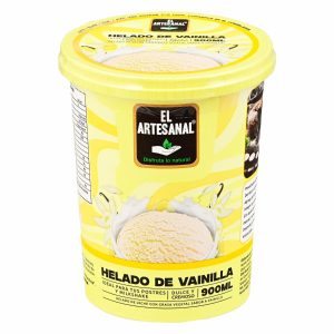 Helado De Vainilla EL ARTESANAL 900 G
