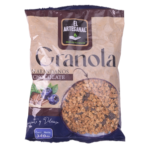 Granola Con Arándanos Y Chocolate EL ARTESANAL 340 G