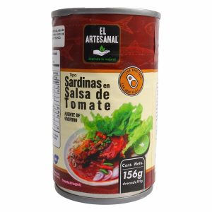 Sardina En Salsa De Tomate Tinapá EL ARTESANAL 156 G
