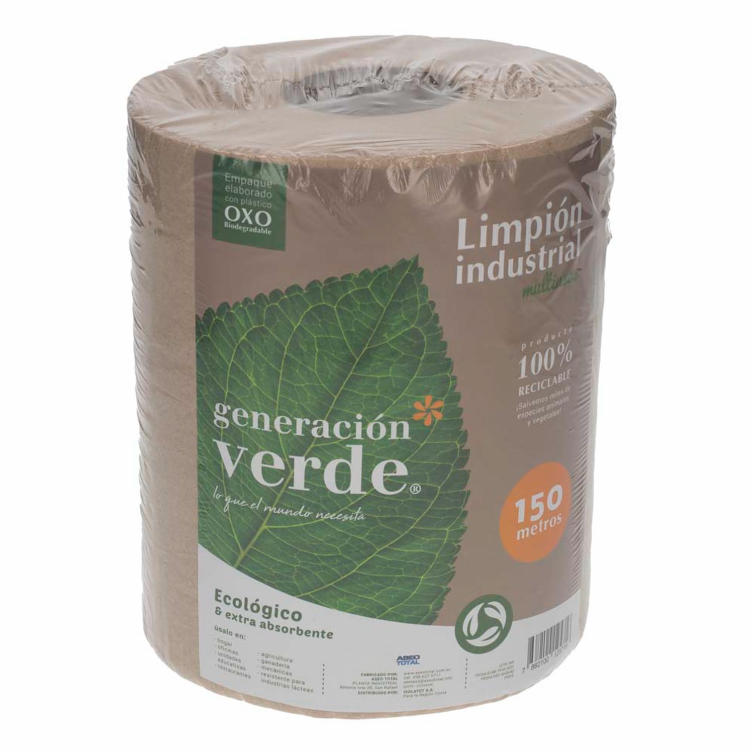 Toalla De Cocina Kraft Generación Verde GENERACIÓN VERDE 150 Unidades