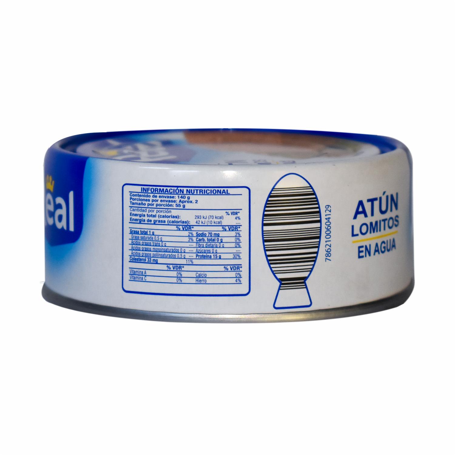 Atún Lomitos En Agua REAL 140 G - Image 5