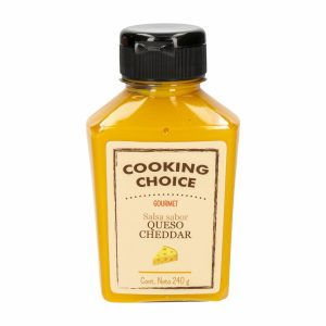Salsa De Queso Cheddar COOKING CHOICE 240 G