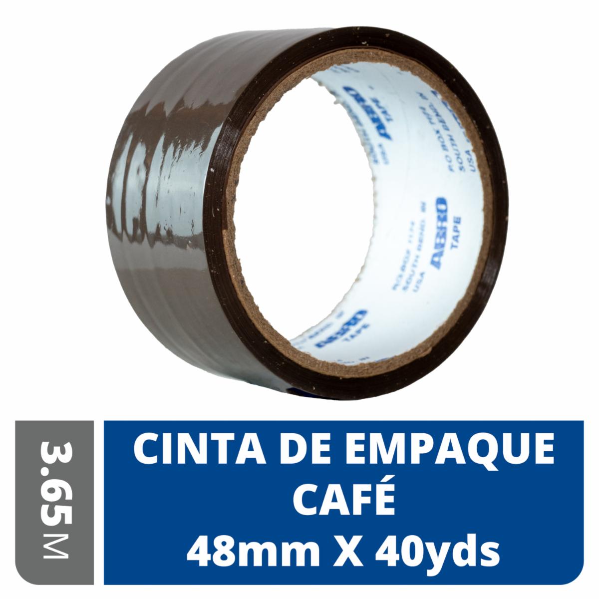 Cinta De Embalaje Cafe 48Mmx 40 Yardas ABRO Unidad - Image 2