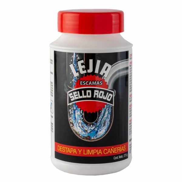 Destapa caños Sello Rojo 375 G LEJÍA