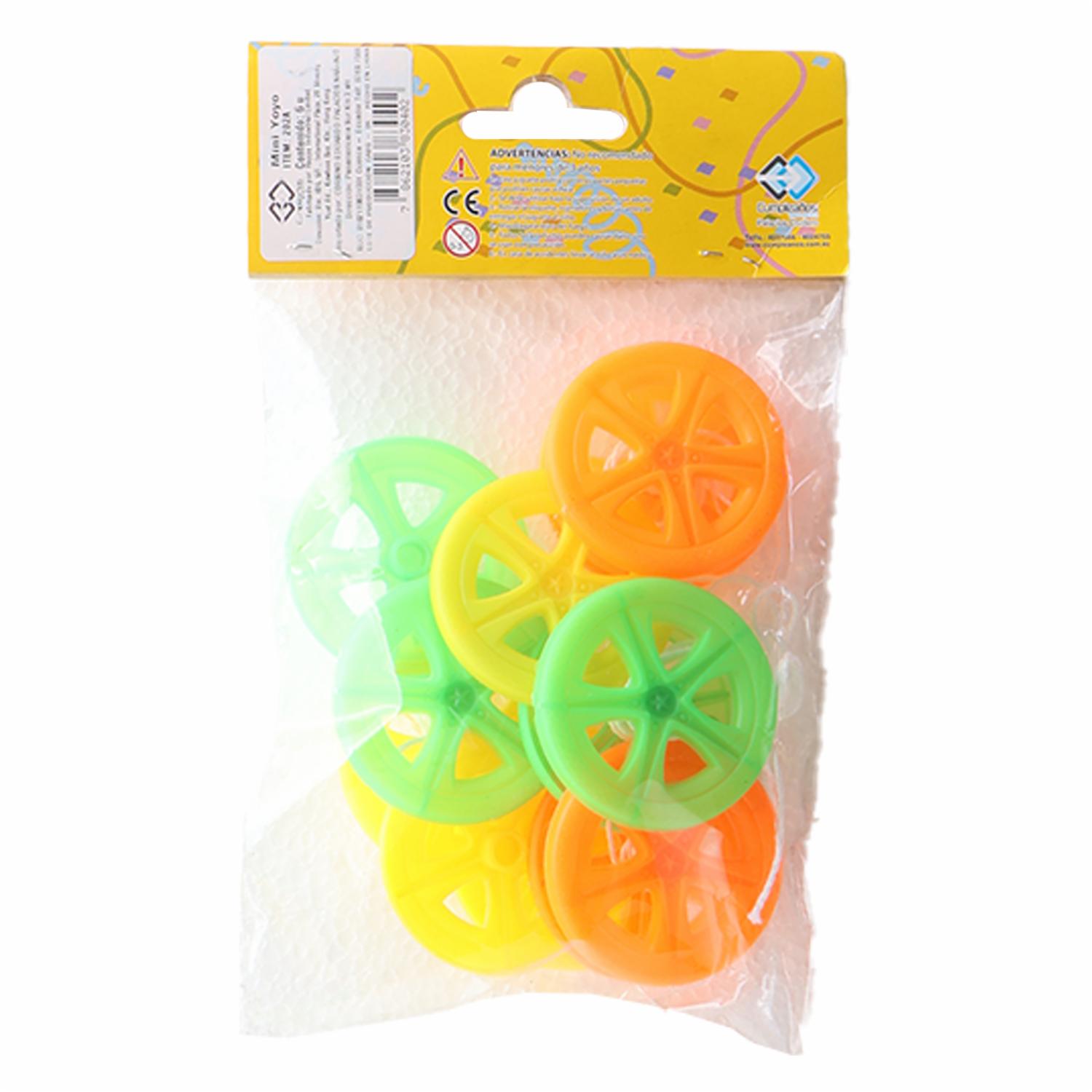 Mini Yoyo IMPORTADORA CUMPLEAÑOS X 6 Uds - Image 2