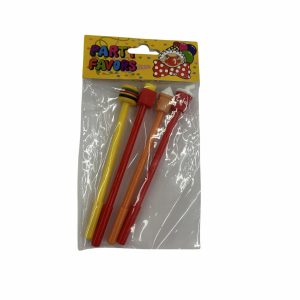 Bolígrafo Comida Rápida IMPORTADORA CUMPLEAÑOS X 4 Uds