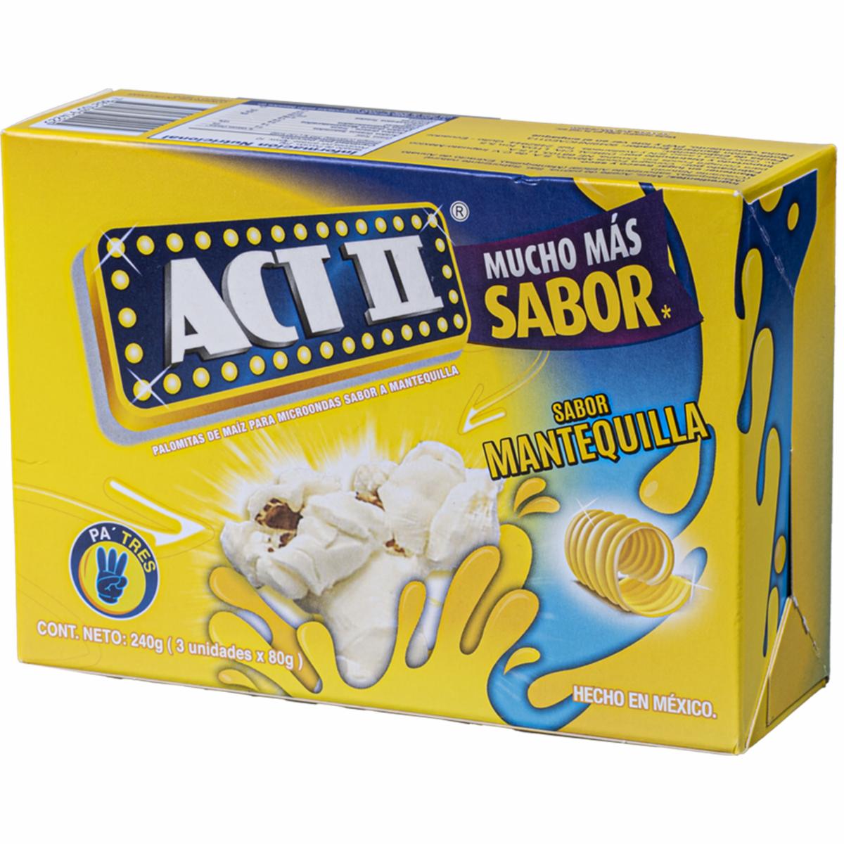 Canguil Con Mantequilla 3Pack ACT II 3 Pack