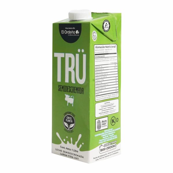 Leche Semidescremada Larga Vida UHT TRÜ - Image 5