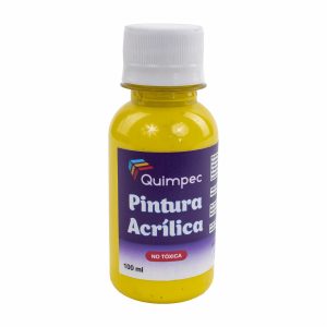 Pintura Acrílica Amarilla QUIMPEC 100 Ml