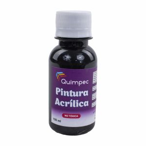 Pintura Acrílica Negro QUIMPEC 100 Ml