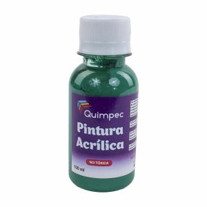 Pintura Acrílica Verde Pasto QUIMPEC 100 Ml