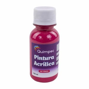 Pintura Acrílica Fucsia QUIMPEC 100 Ml