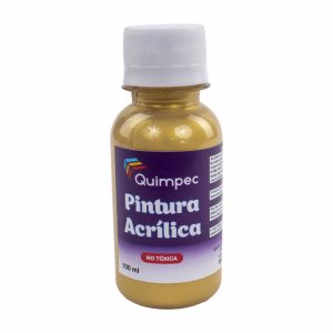 Pintura Acrílica Dorado QUIMPEC 100 Ml