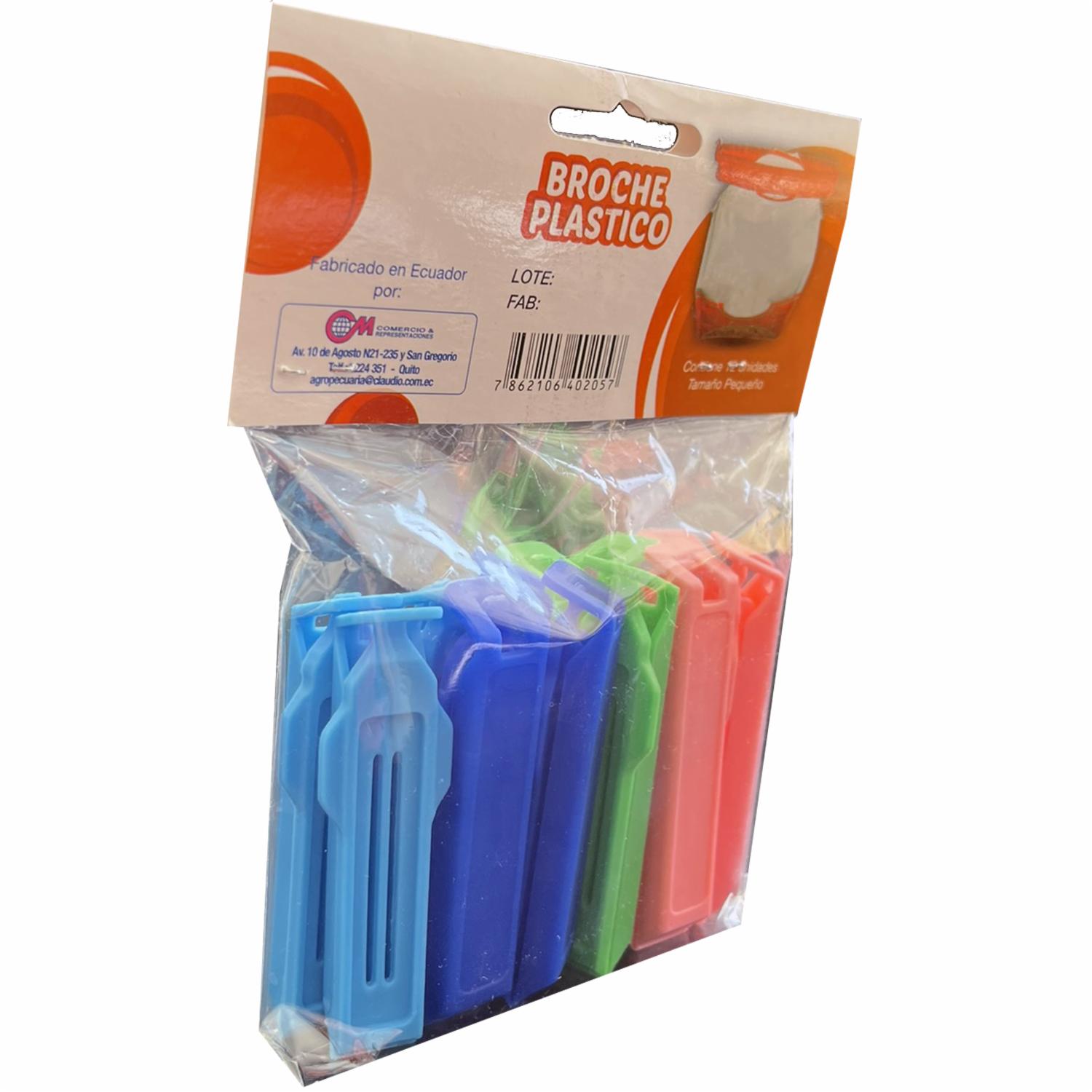 Broche Plástico Chico Para Cerrar Fundas CLAUDIO CANDO X 12 Uds - Image 4