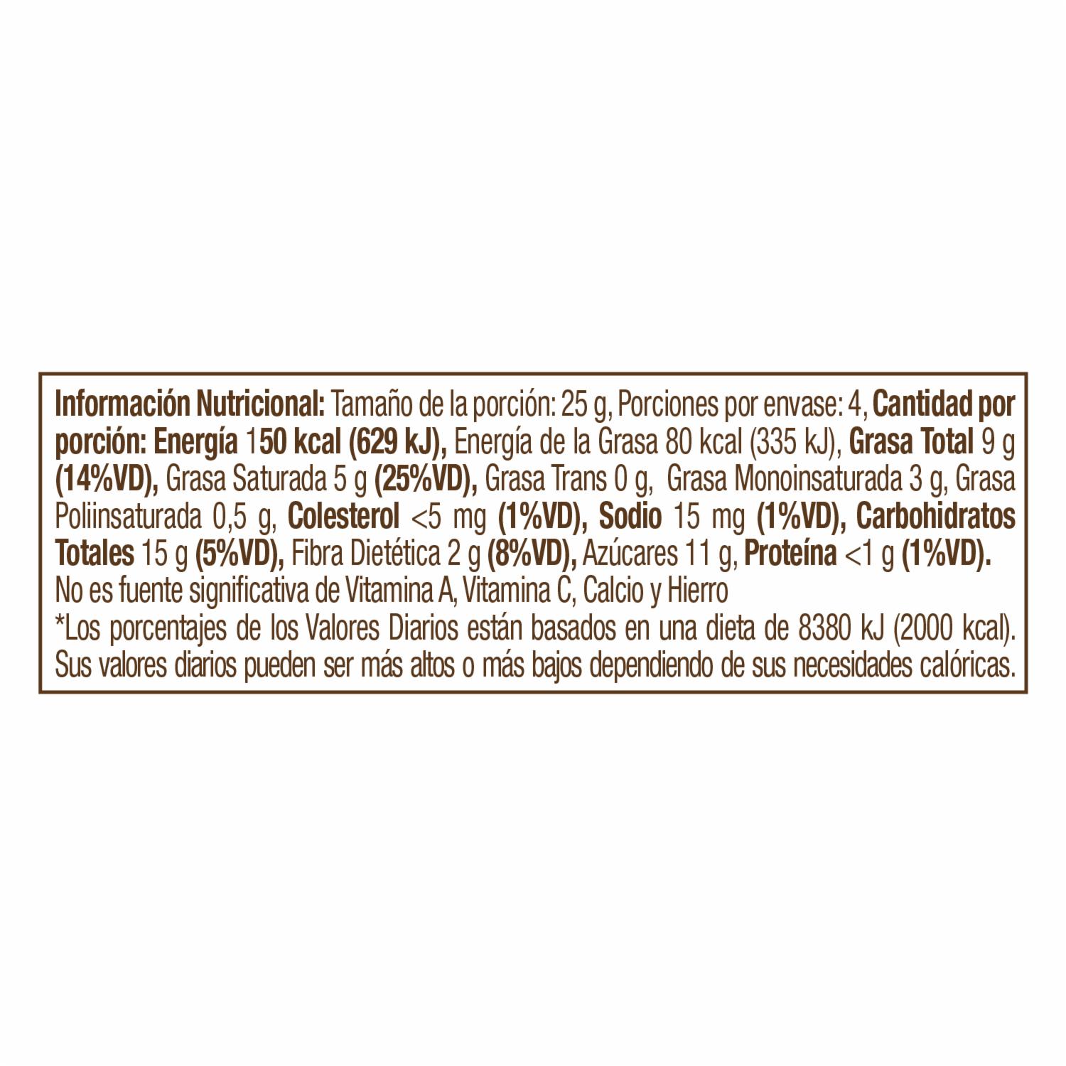 Chocolate En Tableta La Universal MANICHO 100 G - Image 2