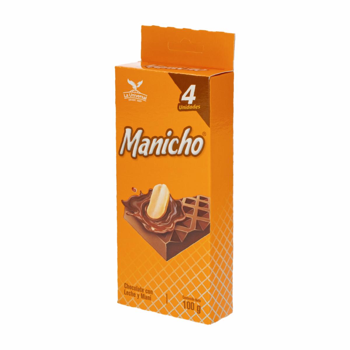 Chocolate Con Leche Y Maní MANICHO 100 G - Image 5