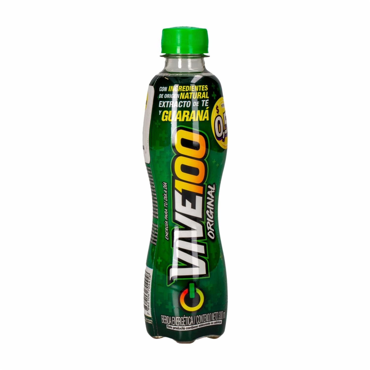 Bebida Energizante Original VIVE 100 300 ML - Image 2
