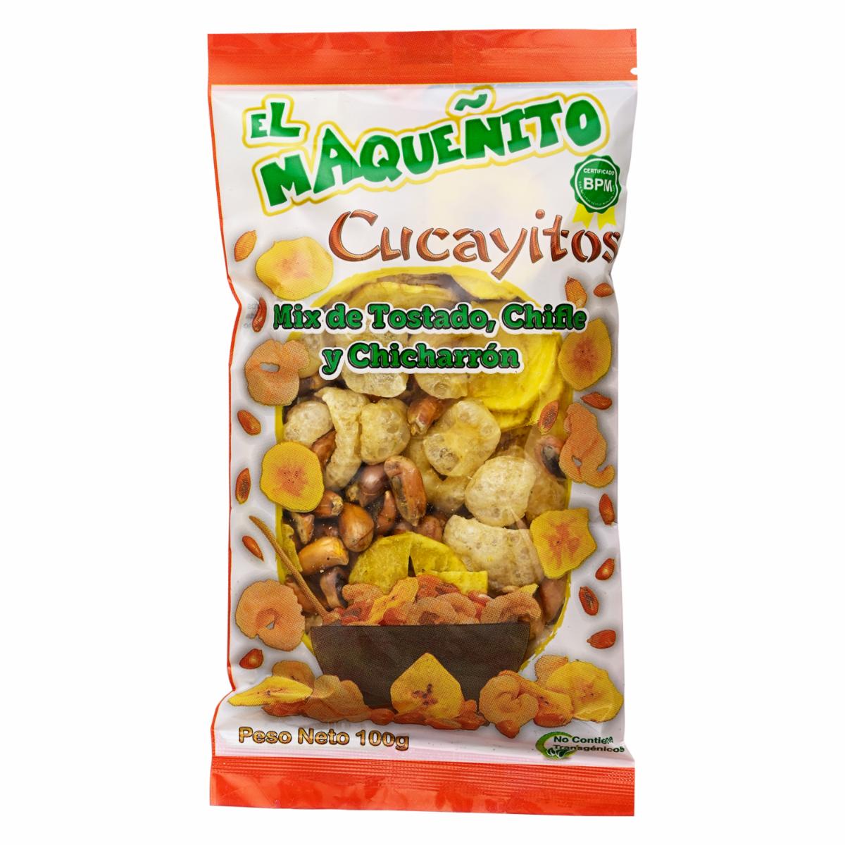 Bocaditos Mix Cucayitos EL MAQUEÑITO 100 G