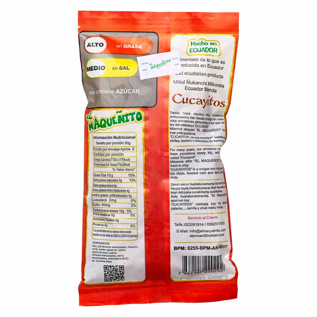 Bocaditos Mix Cucayitos EL MAQUEÑITO 100 G - Image 3