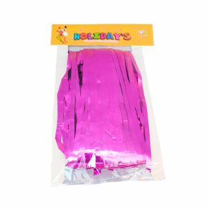 Cortina Decorativa De Fiestas Color Fucsia HOLIDAY'S 2 Metros