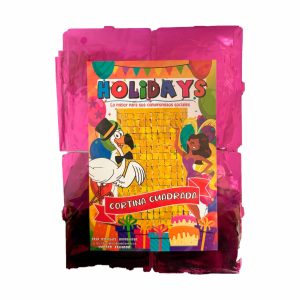 Cortina Cuadrada Fucsia HOLIDAY´S