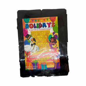 Cortina Cuadrada Negra HOLIDAY'S 1m x 2m