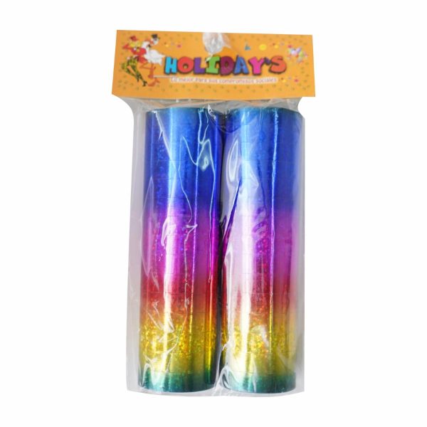 Serpentinas Holográfica Multicolor HOLIDAY´S