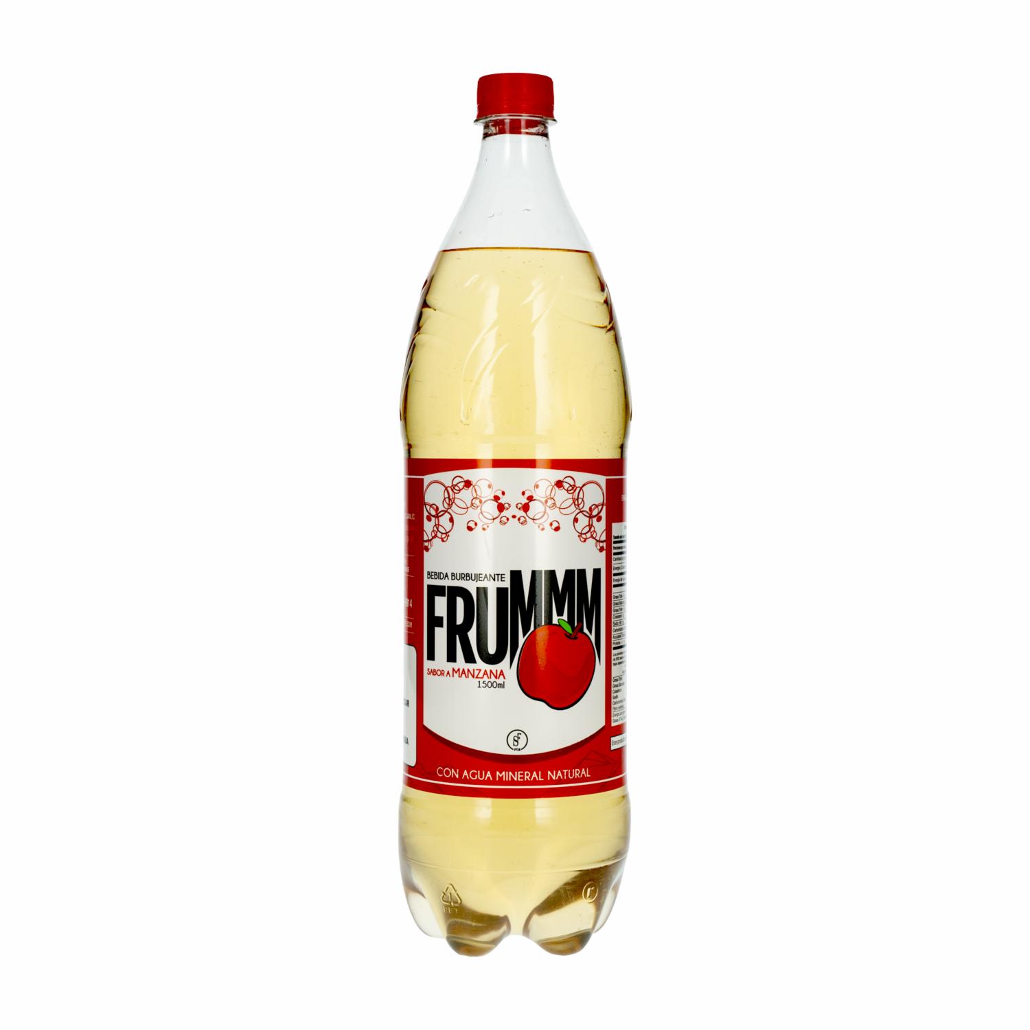 Agua Sabor A Manzana FRUMMM 1500 Ml