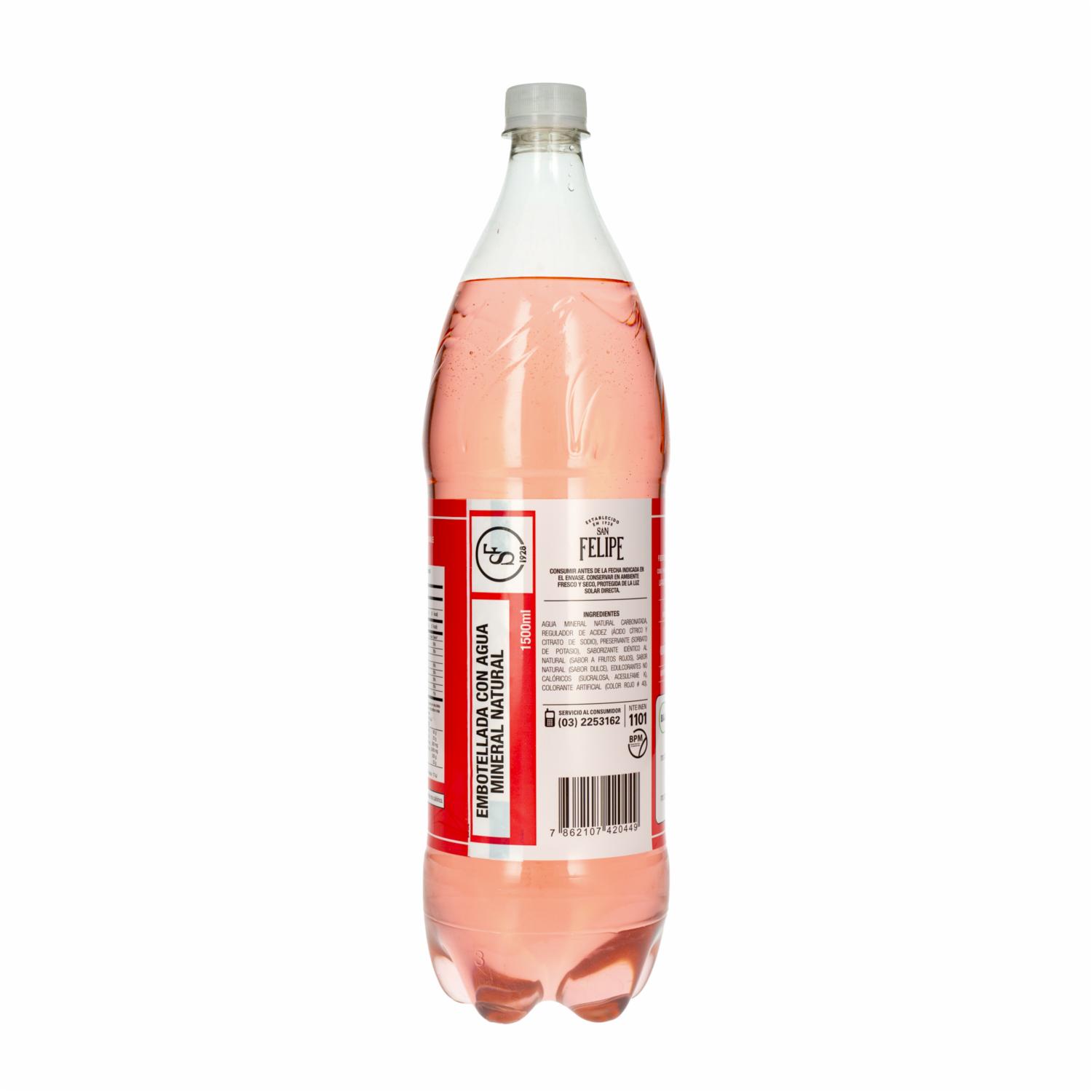 Agua Sabor Frutos Rojos FRUMMM 1500 Ml - Image 3