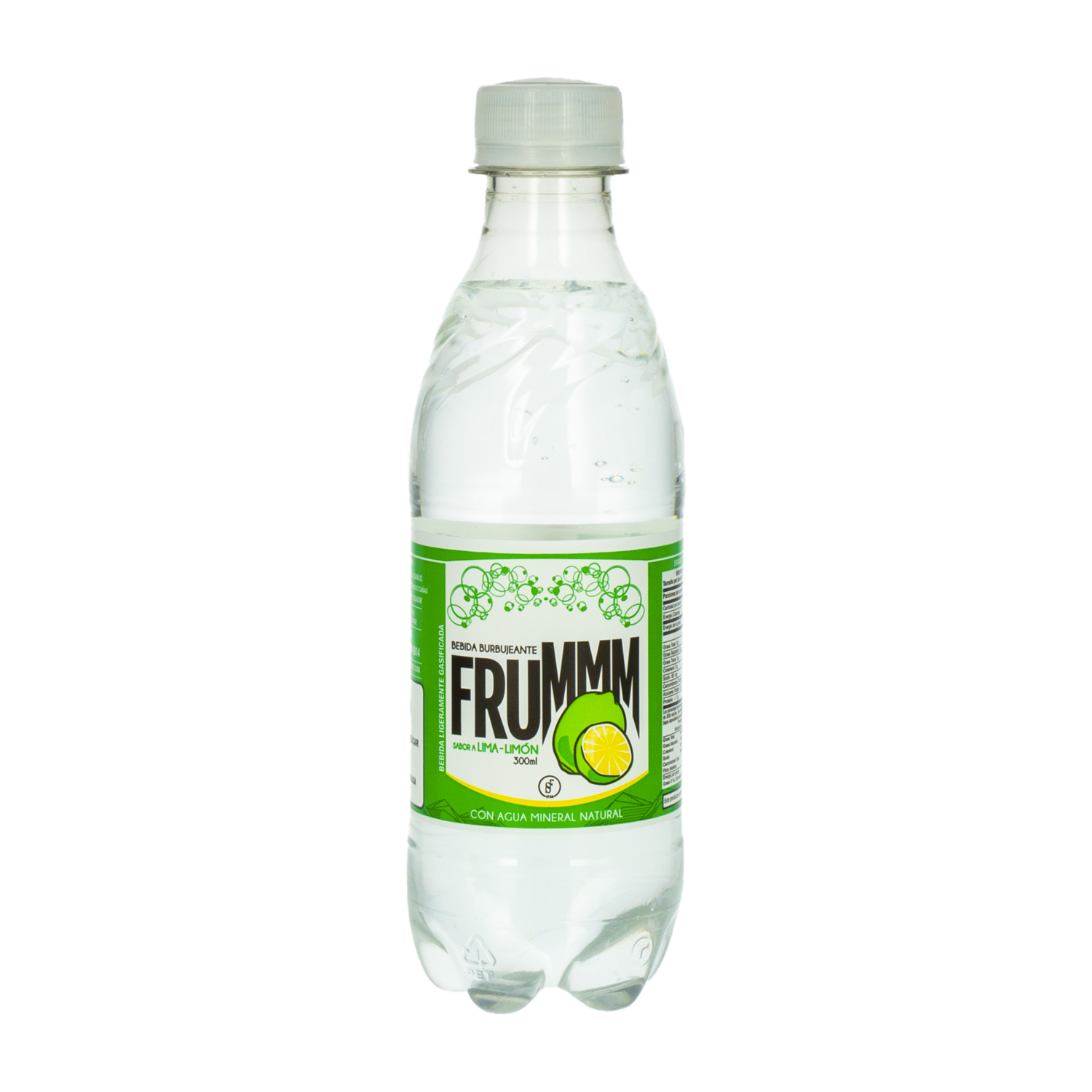 Agua Sabor Lima Limón FRUMMM 300 Ml