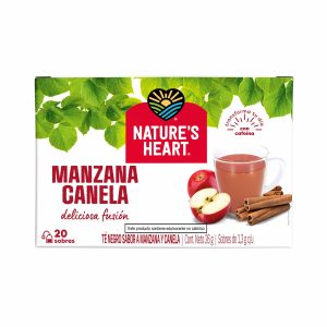 Infusión Manzana Y Canela NATURE´S HEART 20 x 1.30 G