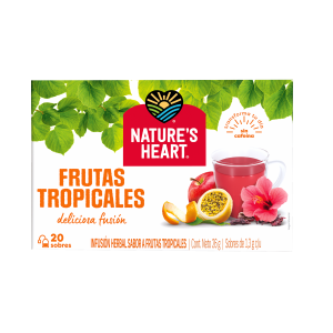 Infusión De Frutas Tropicales NATURE´S HEART 20 X 30 G