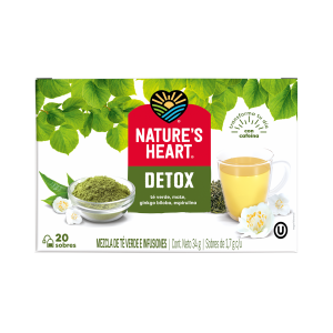 Té Verde Détox NATURE´S HEART 34 G