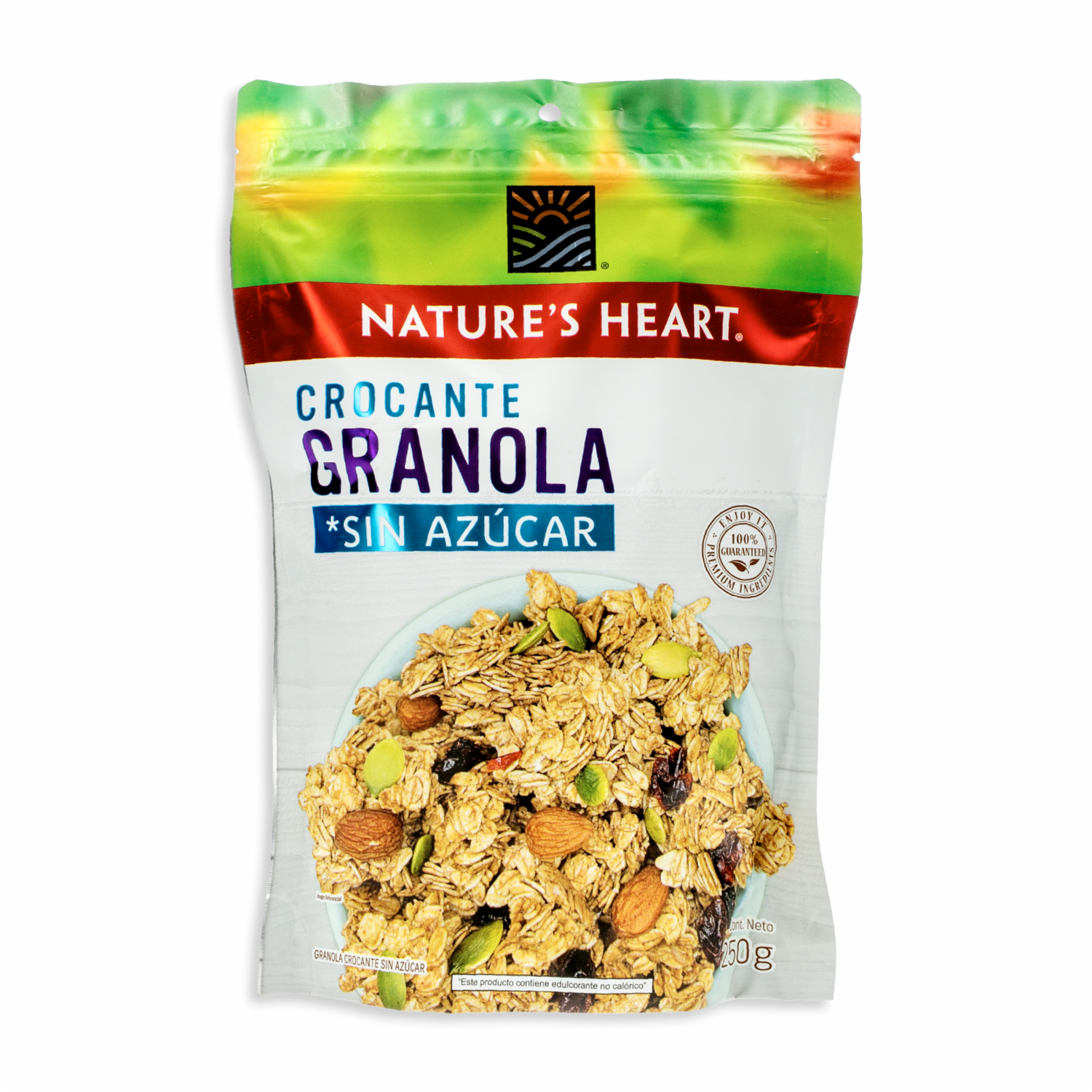 Granola Crocante Sin Azúcar NATURE´S HEART 250 G - Image 2