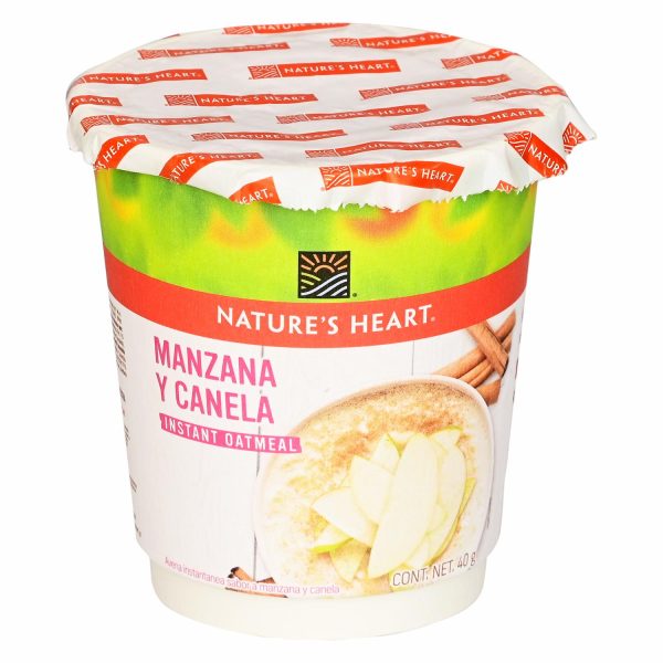 Avena Instantánea Manzana Y Canela NATURE´S HEART