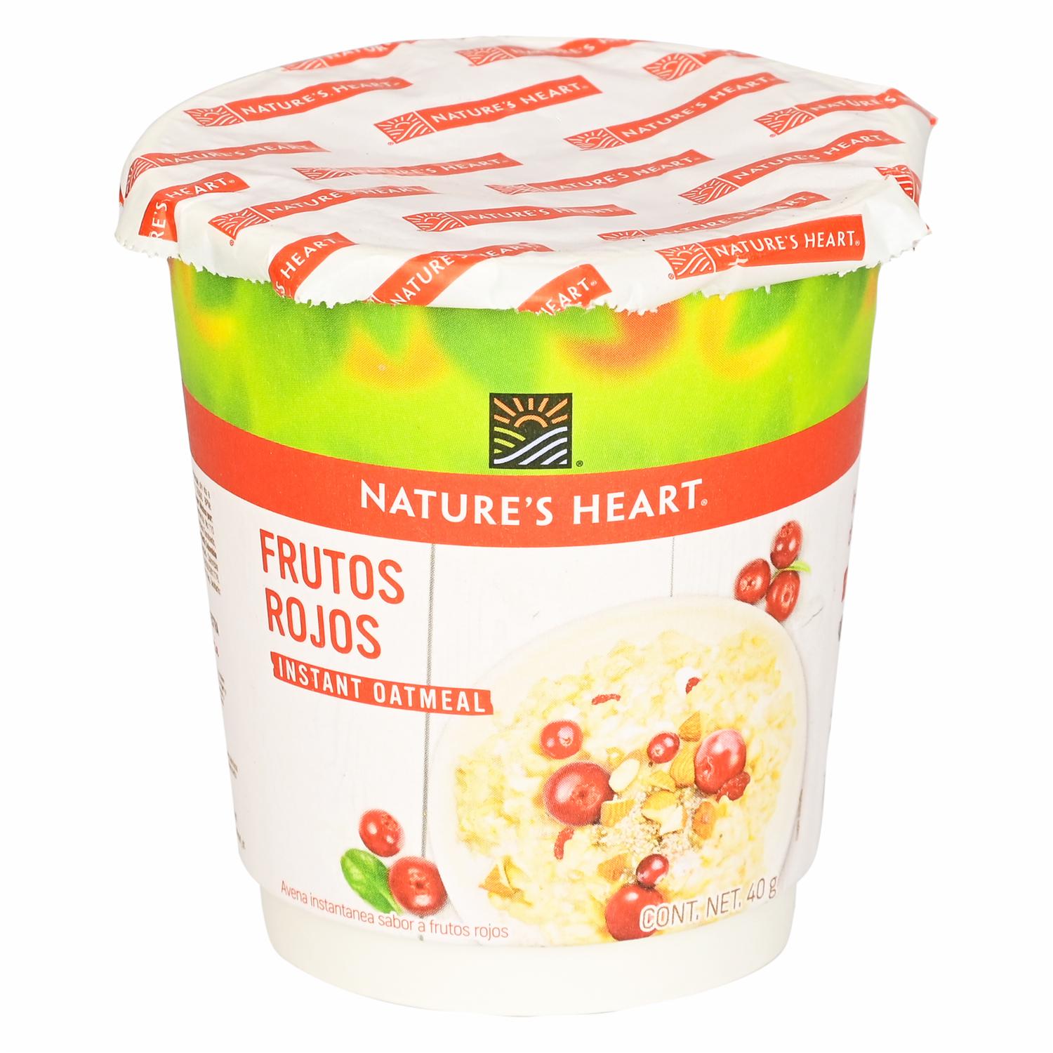 Avena Instantánea De Frutos Rojos NATURE´S HEART 40 G