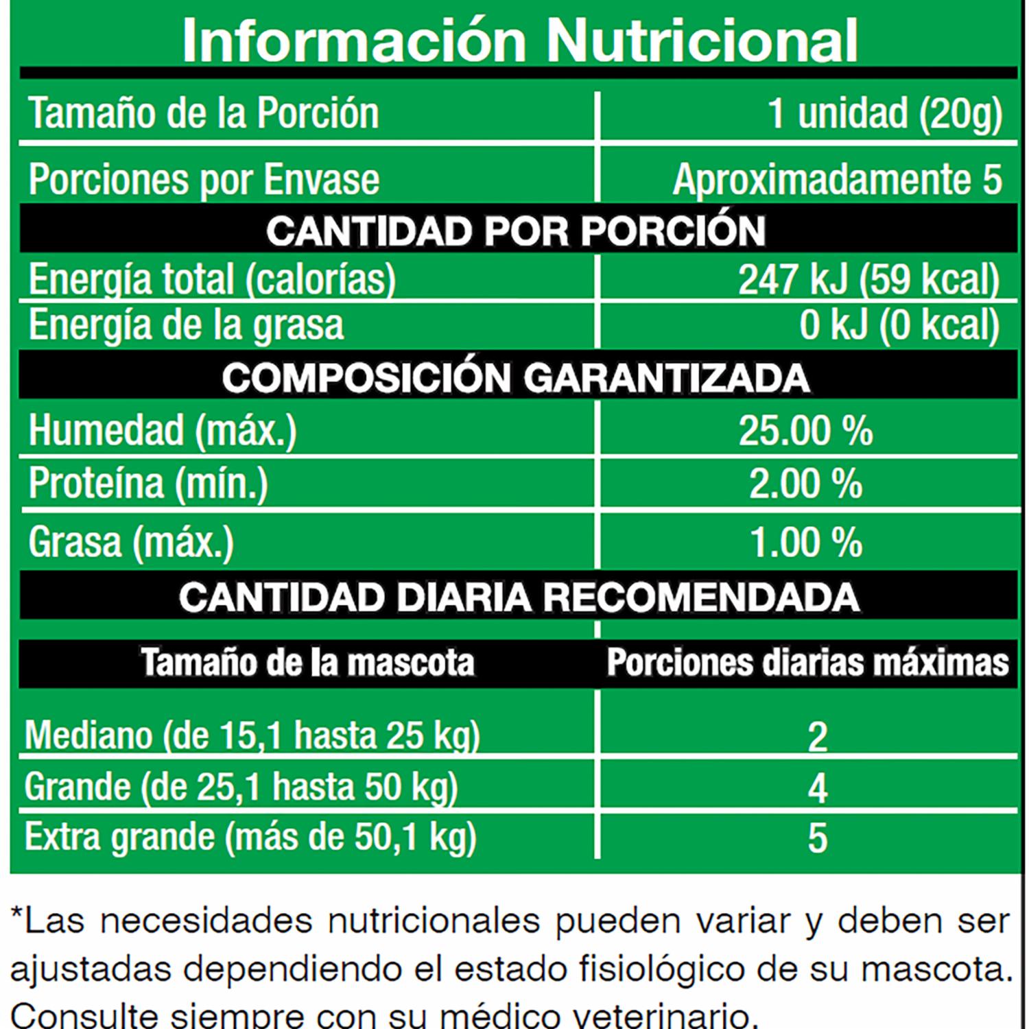 Snack Para Perros Masticable Razas Grandes Y Medianas Sabor A Pollo Asado CHEWY TOYS 100 G - Image 2