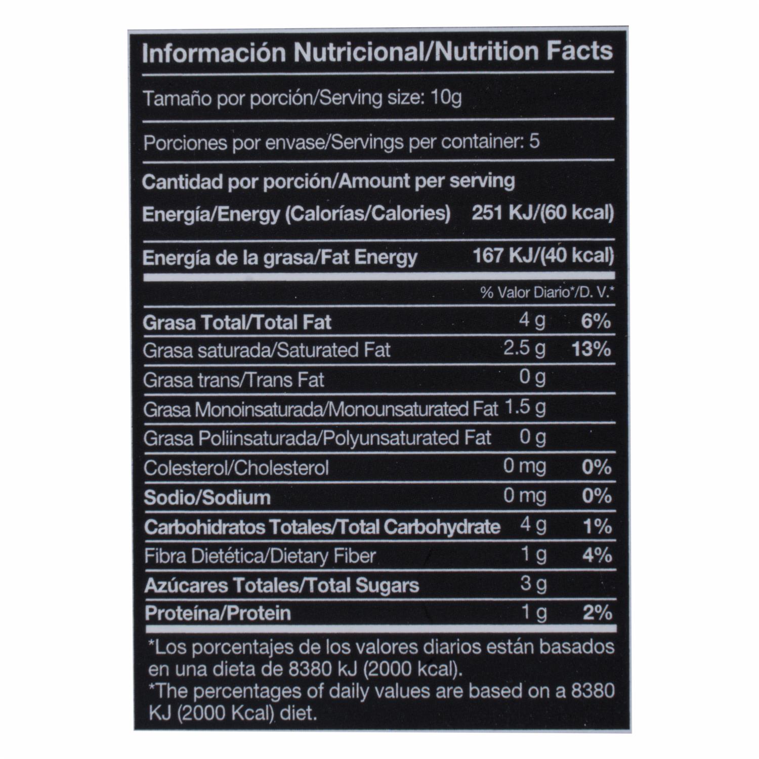 Chocolate Orgánico Los Rios 0,72 Sin Leche PACCARI Tableta - Image 4