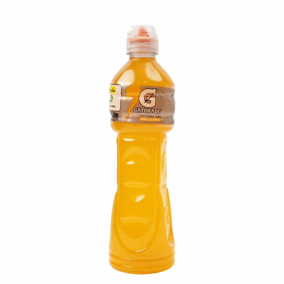 Bebida Hidratante Deportiva Sabor Mandarina GATORADE 750 Ml