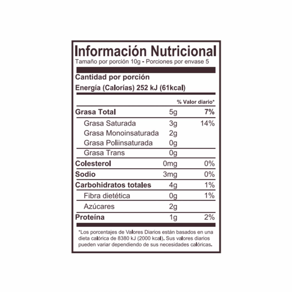 Barra De Chocolate Orgánico 80% Cacao Fino De Aroma HOJA VERDE 50 G - Image 2