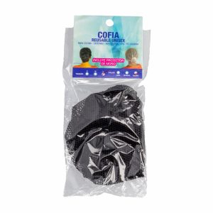 Cofia Reusable Negro ESTAR BIEN Grande