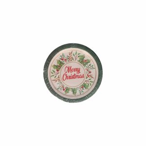 Plato Diseño Muérdago COLOR TOYS 18X18