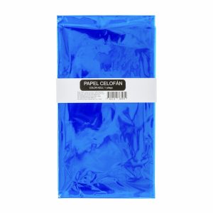 Papel Celofán Tono Azul En Pliego OIMI 110X96