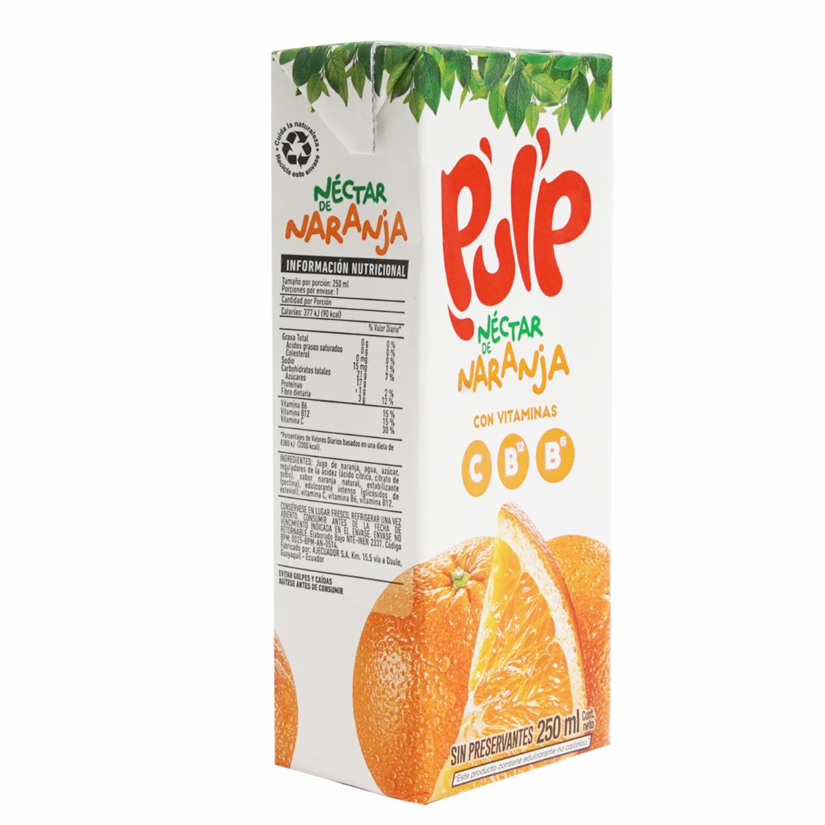 Néctar De Naranja PULP 250 Ml - Image 4