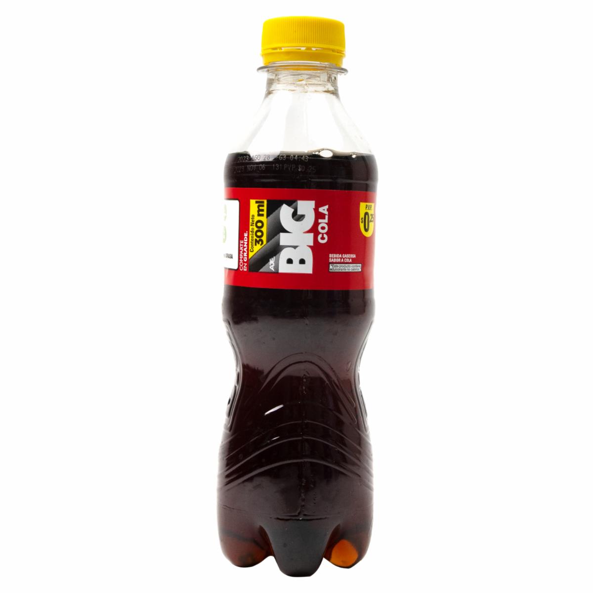 Bebida Gaseosa Sabor A Cola Con Gas BIG COLA 300 Ml - Image 2