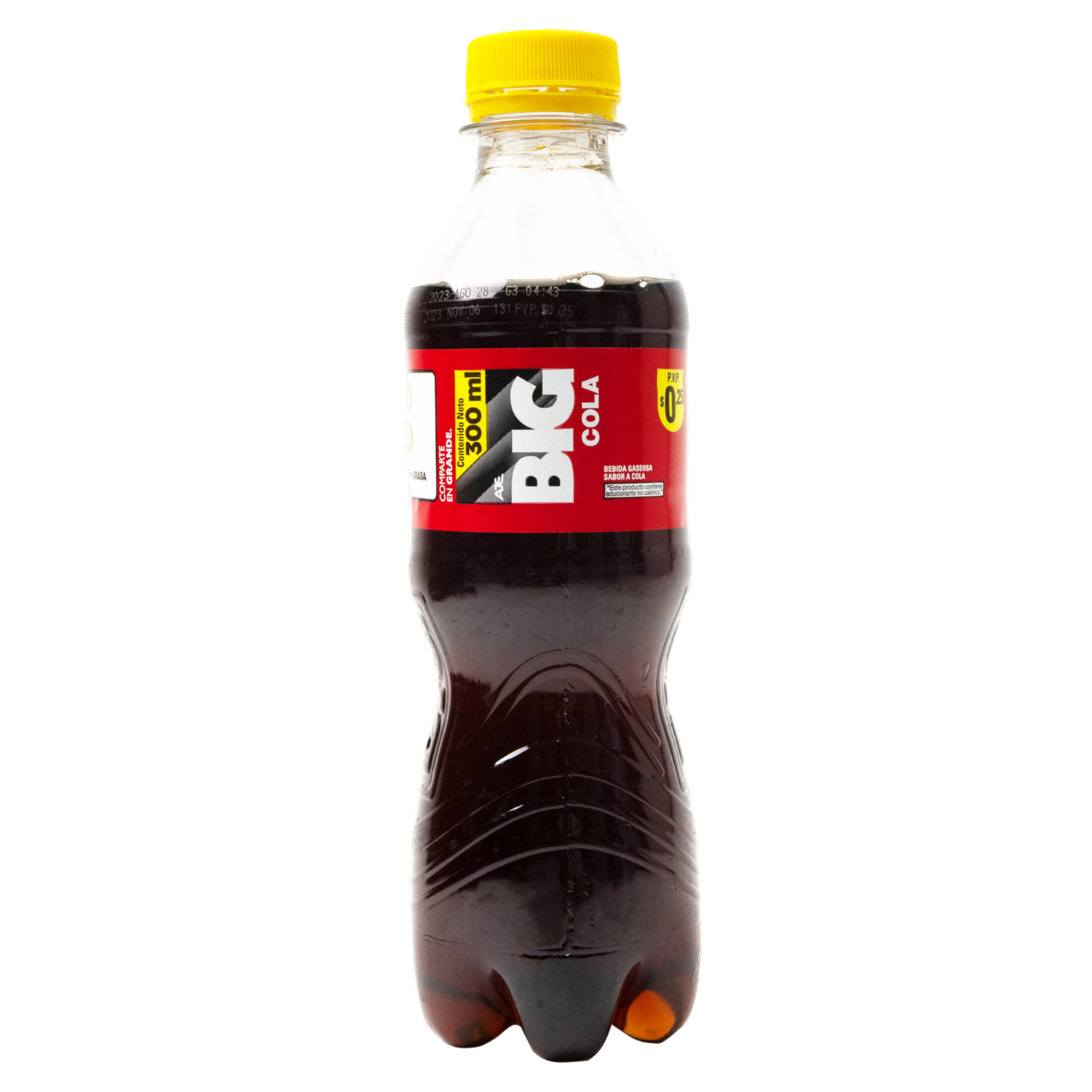 Bebida Gaseosa Sabor A Cola Con Gas BIG COLA 300 Ml
