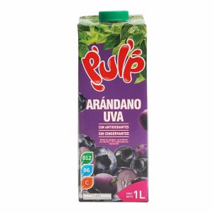 Jugo Arándano Y Uva PULP Tetrapak