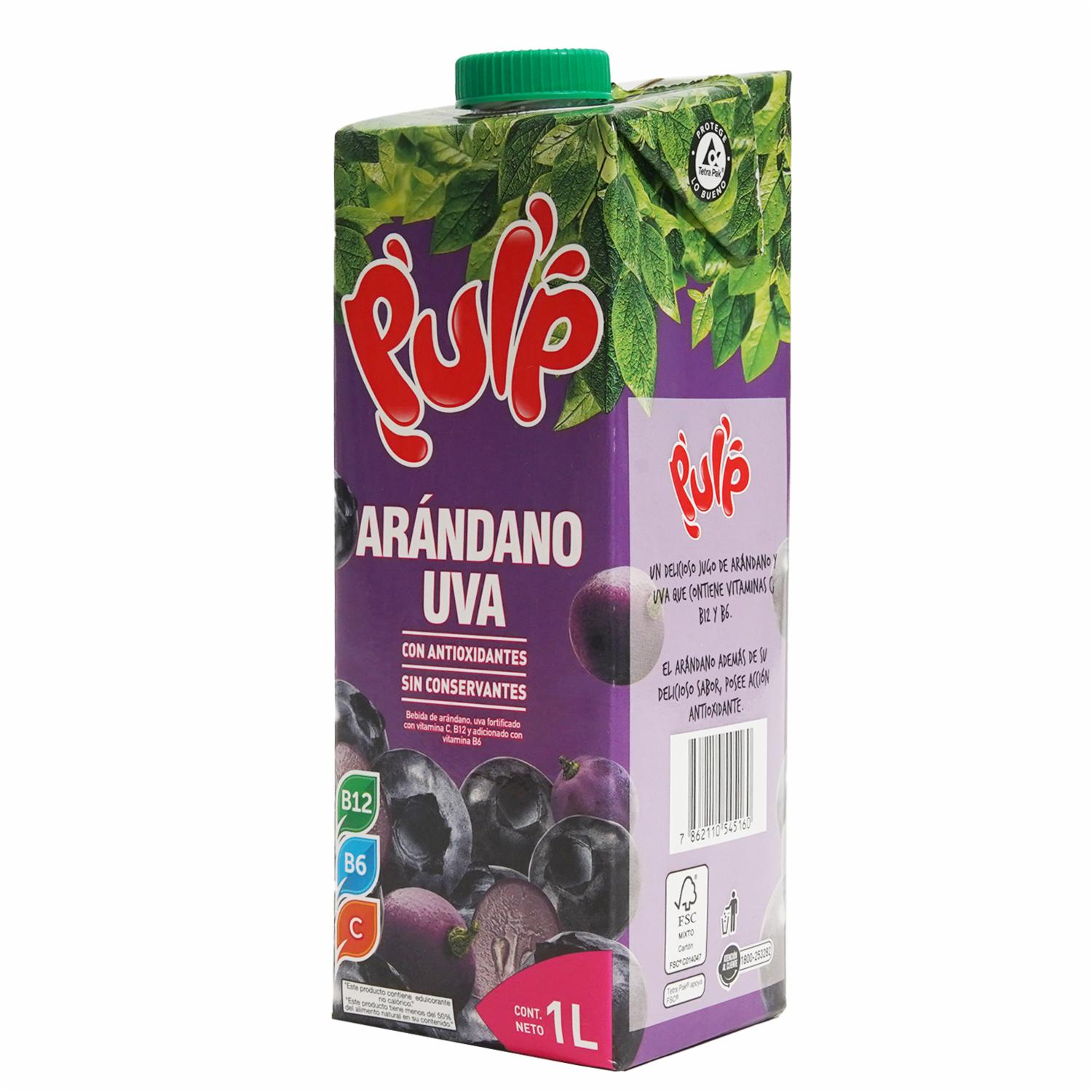 Jugo Arándano Y Uva PULP Tetrapak - Image 6