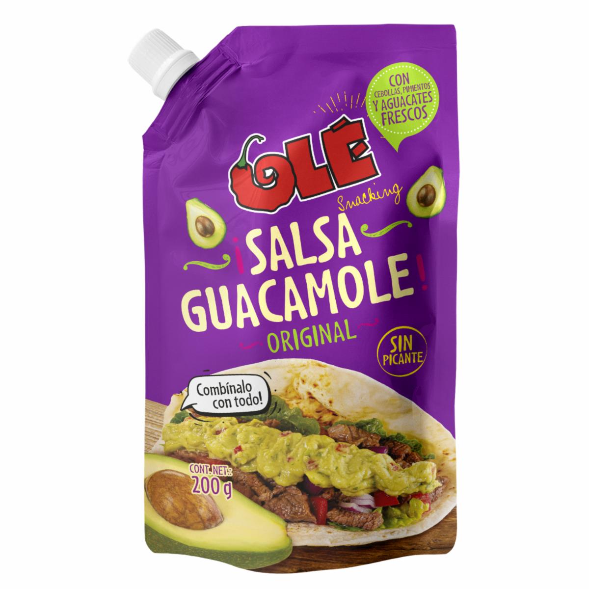 Salsa Dip Guacamole Original OLÉ 200 G